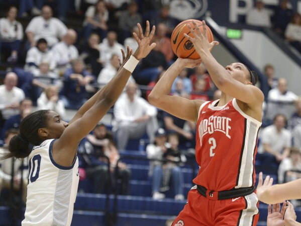 Jacy Sheldon scores 20 points to lead No. 2 Ohio State past Penn